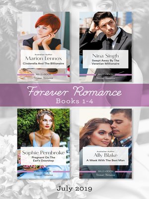cover image of Forever Romance Box Set July 2019